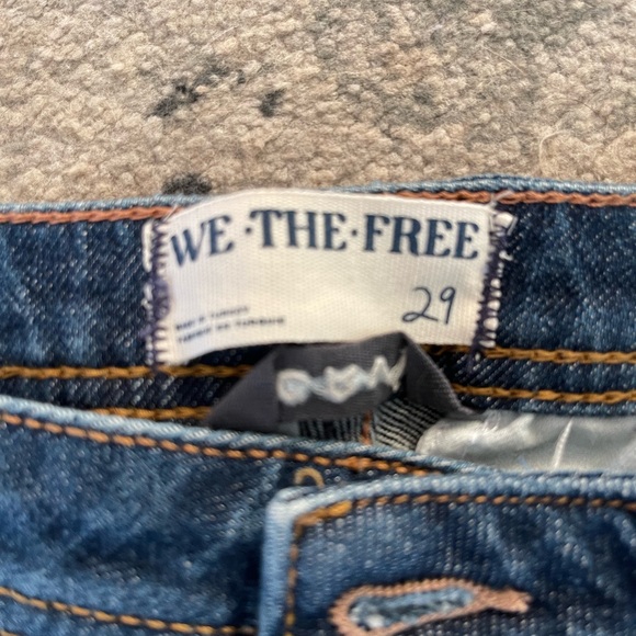 We The Free Curvy High Rise Jeans Sz 29 - Picture 5 of 6